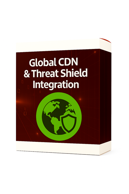 Global CDN & Threat Shield Integration