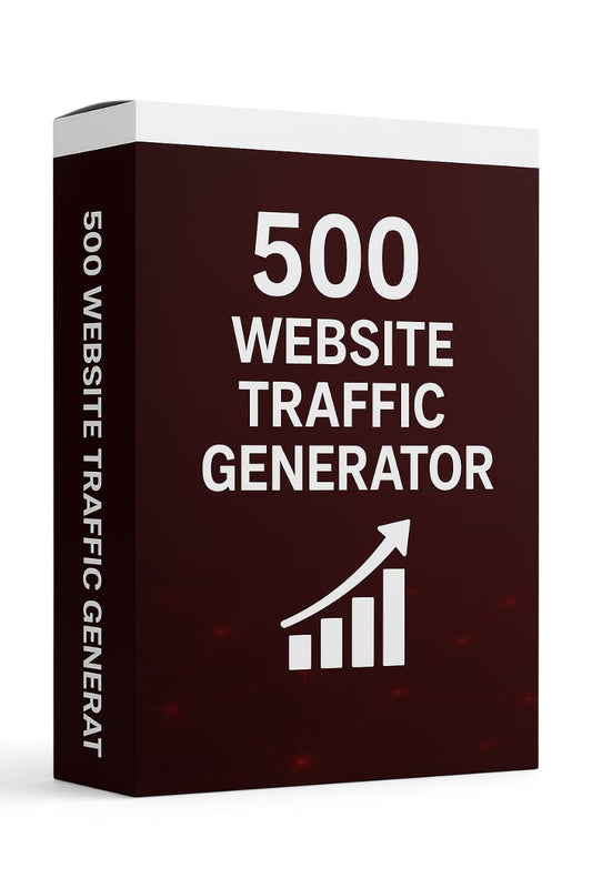 500 Website Traffic Generator